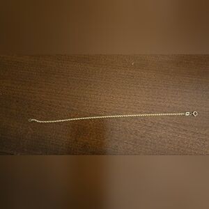 Elegant Gold Chain Bracelet 10K Gold